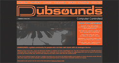 Desktop Screenshot of dubsounds.com