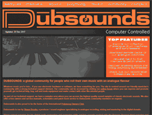 Tablet Screenshot of dubsounds.com